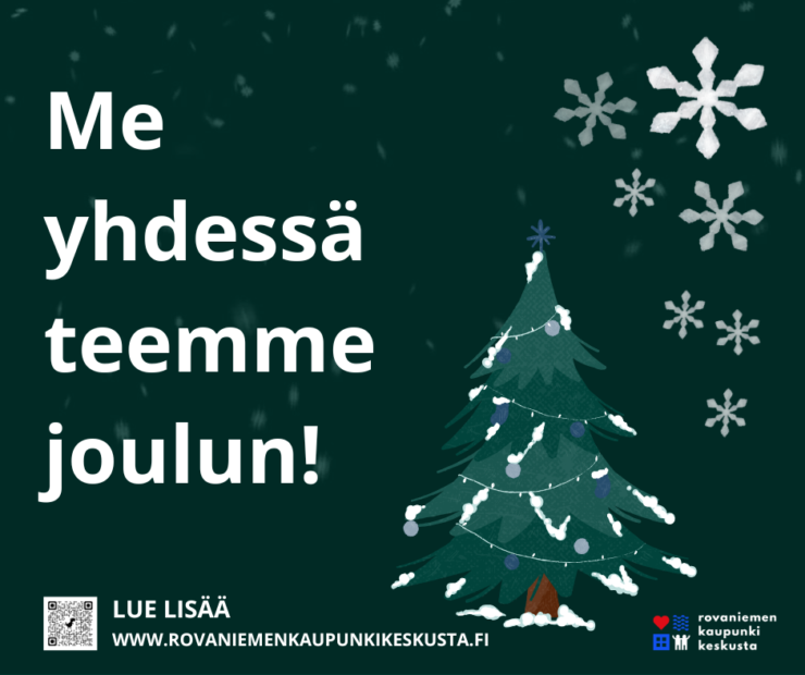 Yhdessä teemme joulun Joulukuusitempauksen kuva